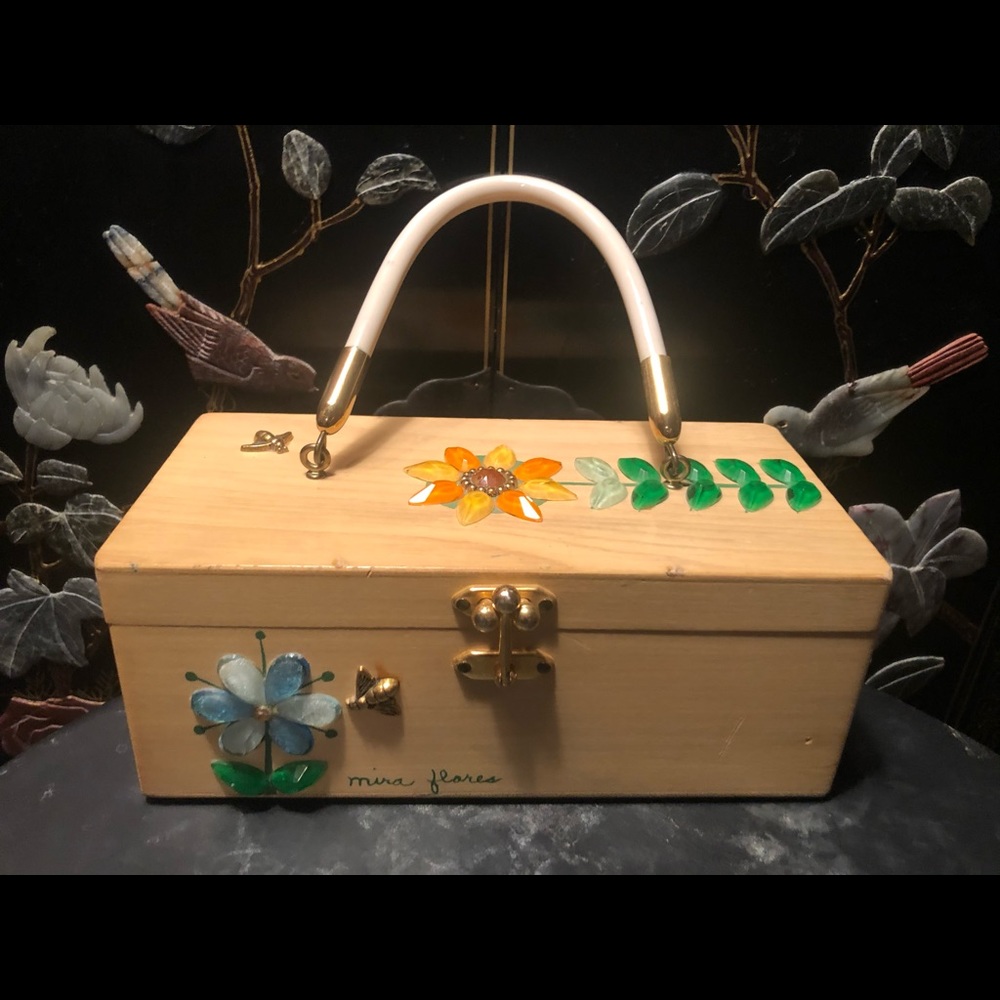 Enid Collins Vintage Box Purse Mira Flores